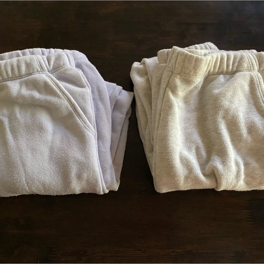 TARGET “more than magic” blue and light grey sweatpants
